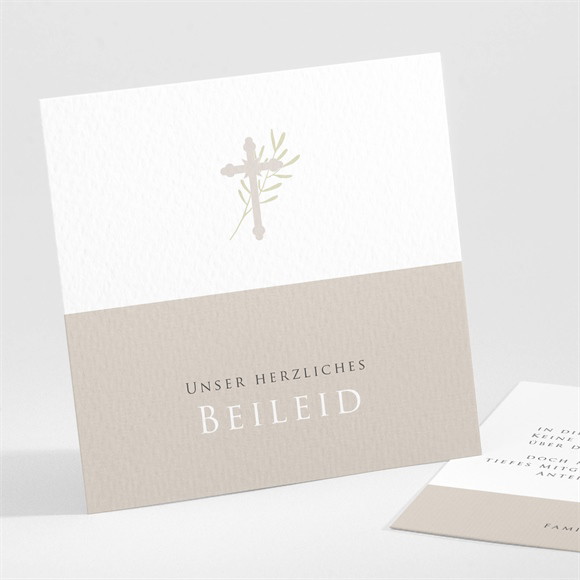 Beileidskarte Trauer Hommage ref.N301301