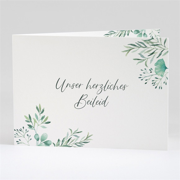 Beileidskarte Trauer Schicksal ref.N42183