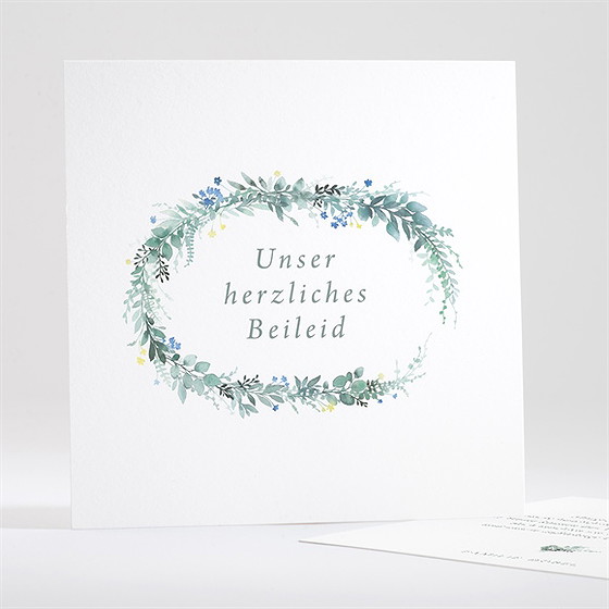 Beileidskarte Trauer Sehnsucht