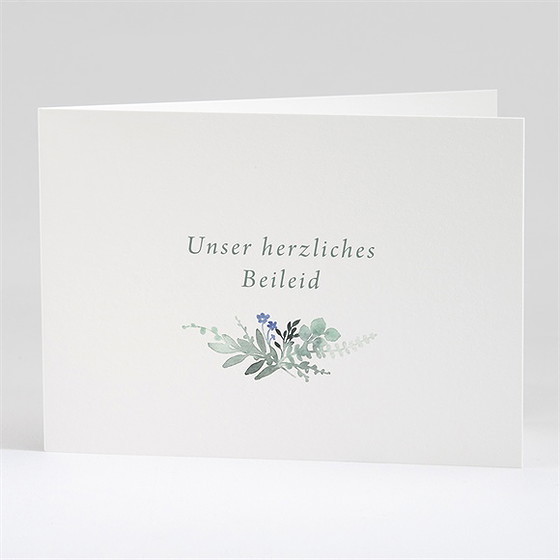 Beileidskarte Trauer Sehnsucht