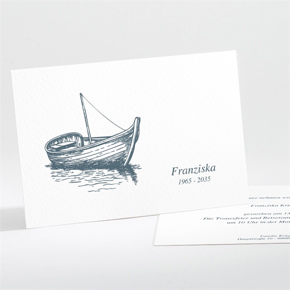 Trauerkarte Seebestattung ref.N111382
