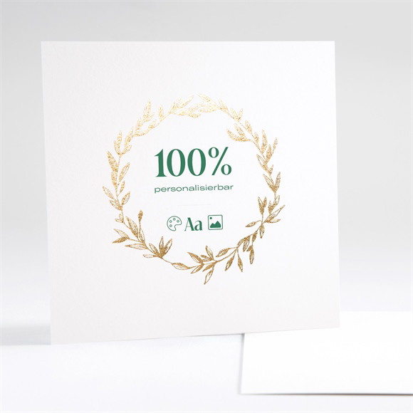 Einladung Taufe Blanco - 13,5x13,5cm (N35162) ref.N35162