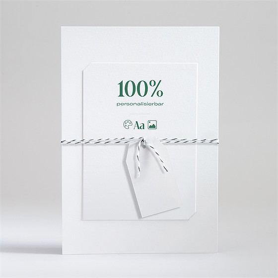 Hochzeitseinladung Blanco 14,5X21cm (N99166)