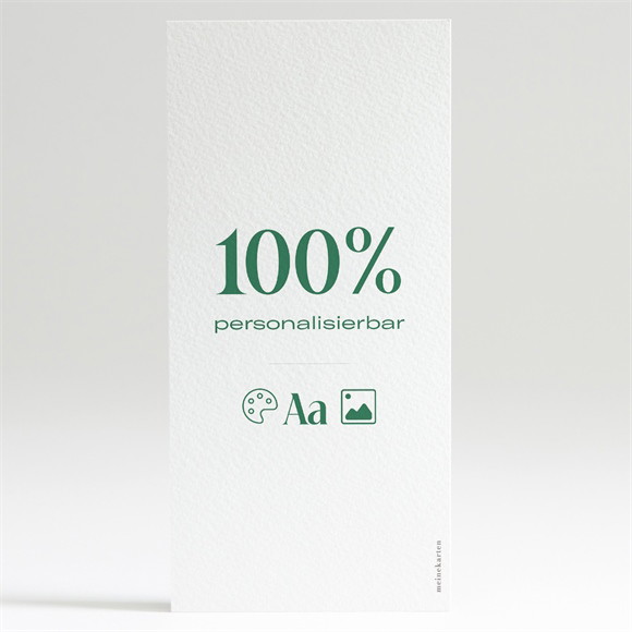 Hochzeitseinladung Blanco - 10x21cm (N22014) ref.N22014