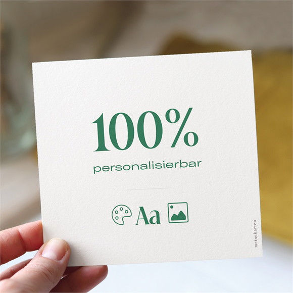 Hochzeitseinladung Blanco - 15x14cm (N31007) ref.N31007