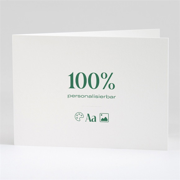 Hochzeitseinladung Blanco - 14,5x10,5cm (N42110) ref.N42110