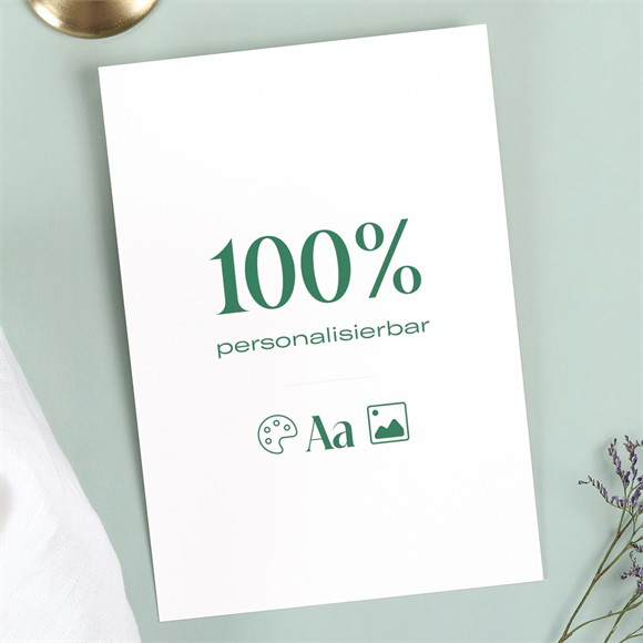 Einladung Hochzeitsjubiläum Blanco 14,5x21cm (N241186) ref.N241186