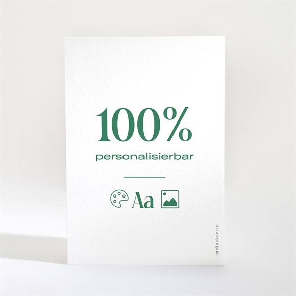 Geburtskarte Blanco - 9,5x13,8cm (N21013) ref.N21013