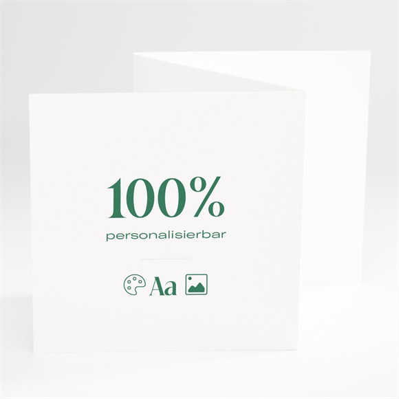 Geburtskarte Blanco - 10x10cm (N81003) ref.N81003