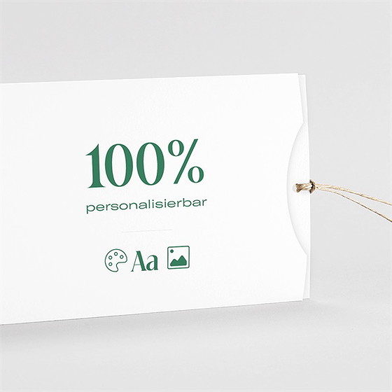 Geburtskarte Blanco - 21X10cm (N85142)