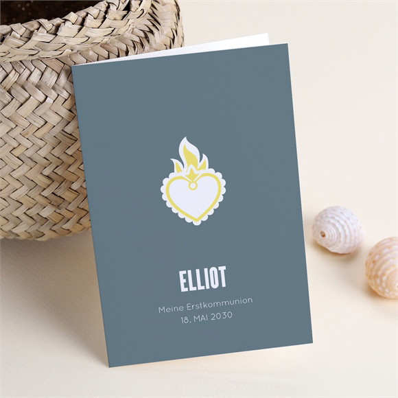 Einladung Kommunion Heiliges Herz ref.N401933