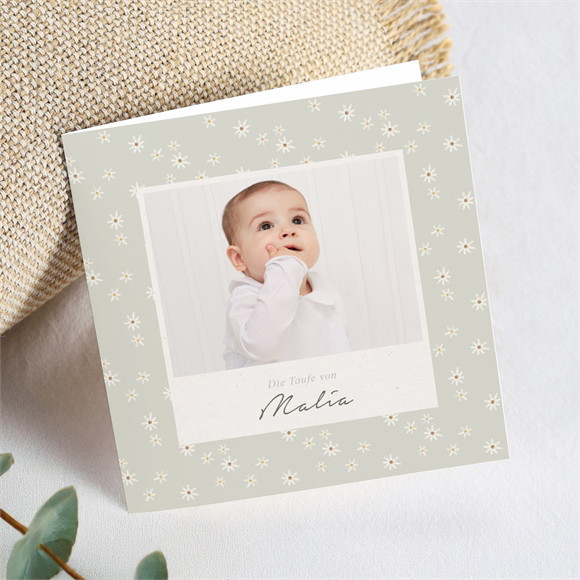 Einladung Taufe Kleine Gänseblümchen ref.N451680