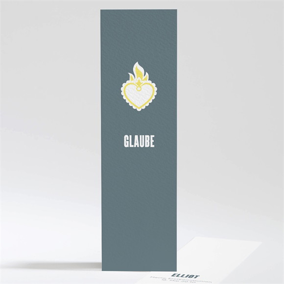 Andenken Kommunion Heiliges Herz Lesezeichen ref.N201422