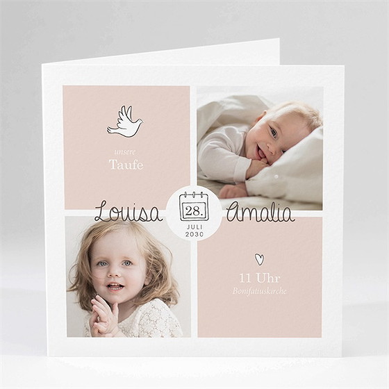 Einladung Taufe Kleine Schwestern
