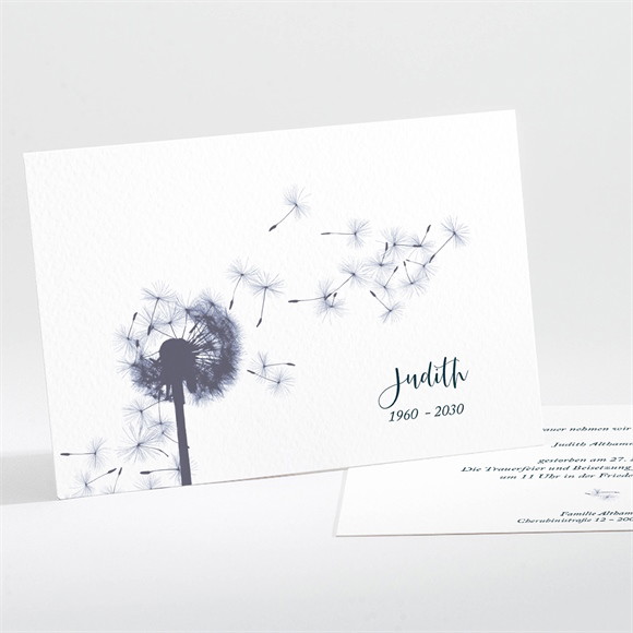 Trauerkarte Pusteblume im Wind ref.N111384