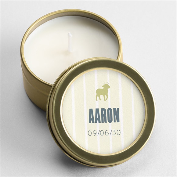 Kerze Kommunion Lamm ref.N3602580