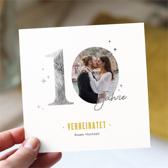 Einladung Hochzeitsjubiläum Rosenhochzeit ref.N351692