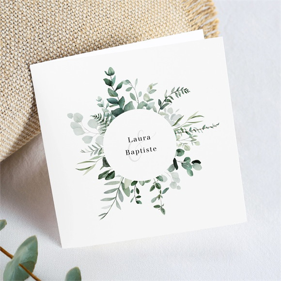 Hochzeitseinladung Pflanzlich réf.N451641