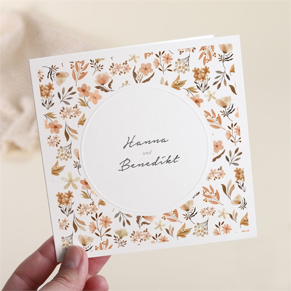 Hochzeitseinladung Herbstmotiv réf.N451675
